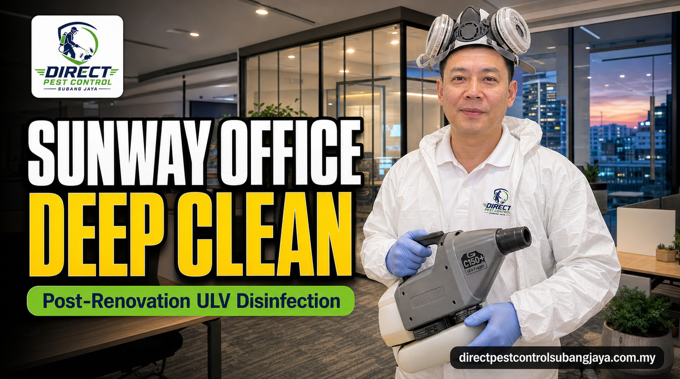 Sunway Office: Whole-Floor ULV Disinfection After Renovation